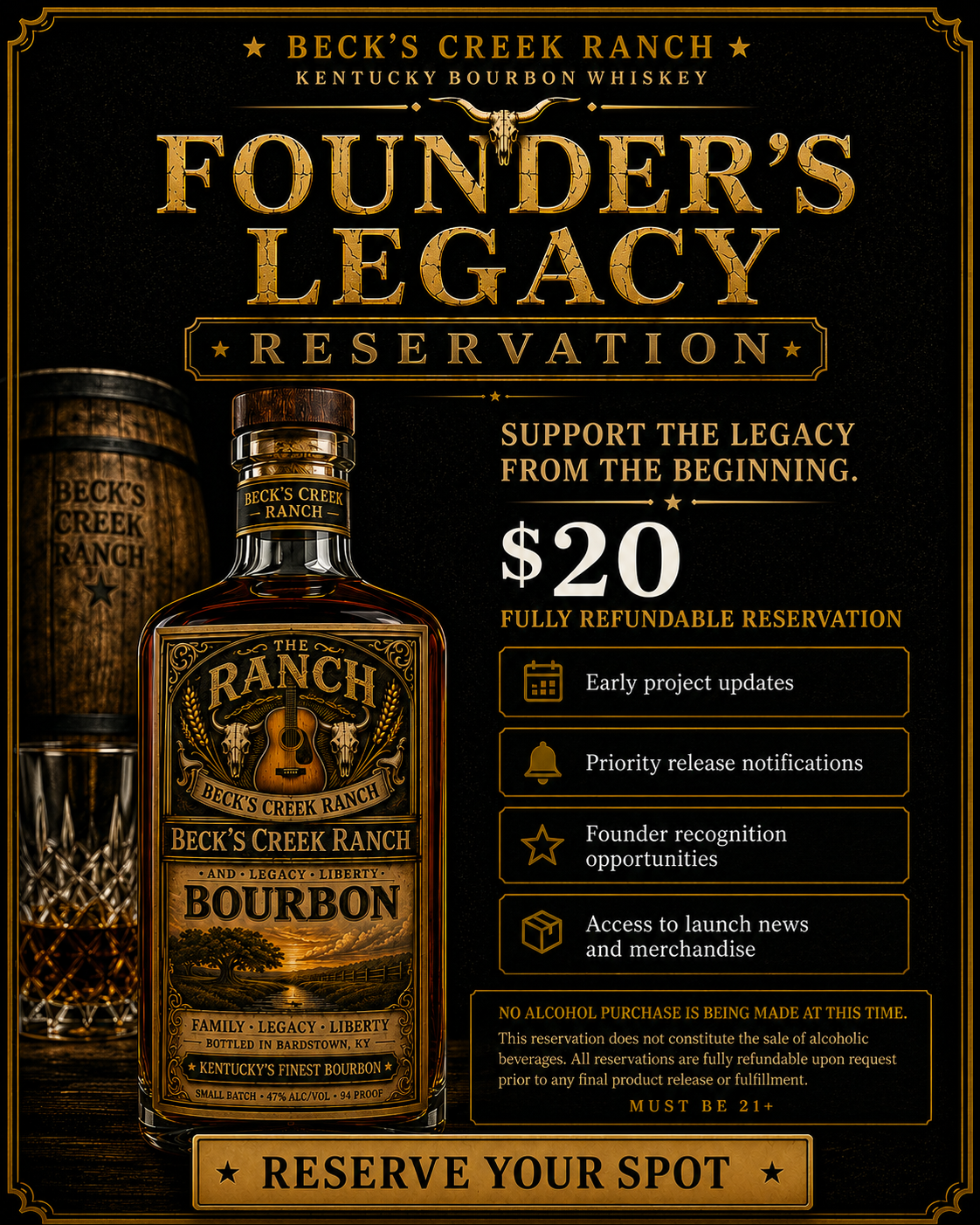 Founder
              Reservation